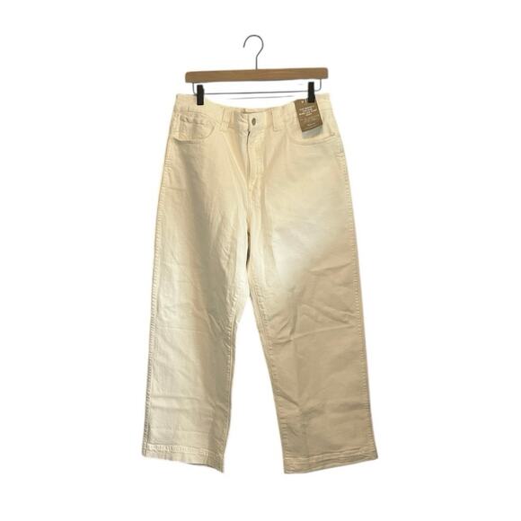 Madewell The Perfect Vintage Wide Leg Crop Jean NWT sz 31 - Picture 2 of 7